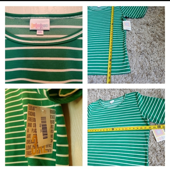 3X New LuLaRoe Tops Size 3X - Picture 4 of 16